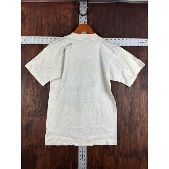 1990 NHRA Drag Racing‎ T SHIRT FRAM National w/Autos Distressed Brawny Tag Small - Picture 10 of 13